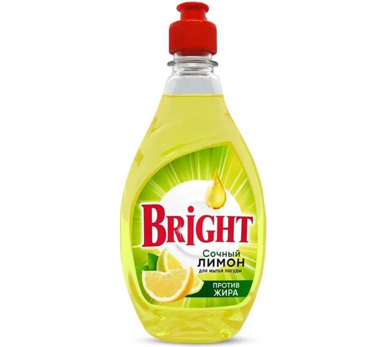 Гель для мытья посуды IPAX Bright Сочный Лимон, 450 мл BRI-0,45-2884
