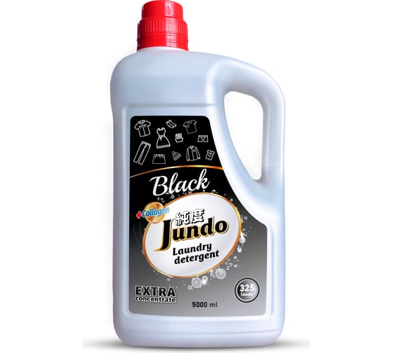 Гель для стирки черного белья Jundo Black 5 л 4903720021613 1