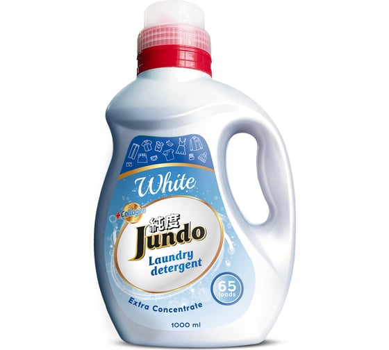Гель для стирки белого белья Jundo White 1 л 4903720021682 1