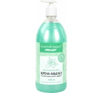 Жидкое мыло-крем с антибактериальным эффектом Золотой идеал Холодная мята, 1 л, дозатор 608285