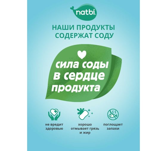Бесфосфатные экологичные таблетки для посудомоечной машины NATBI 30 шт. 4810