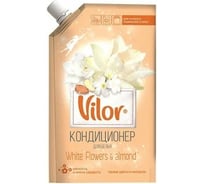 Кондиционер для белья VILOR Миндаль и белые цветы, 1000 мл 23507