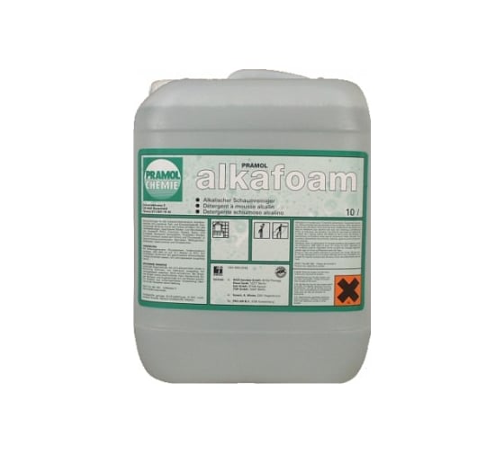 Очиститель щелочной ALKAFOAM (10 л) для пищевой промышленности Pramol 4606.101 1