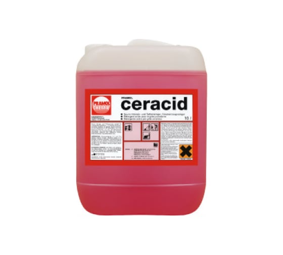 Очиститель кислотный CERACID (10 л) для керамогранита Pramol 1137.101 1