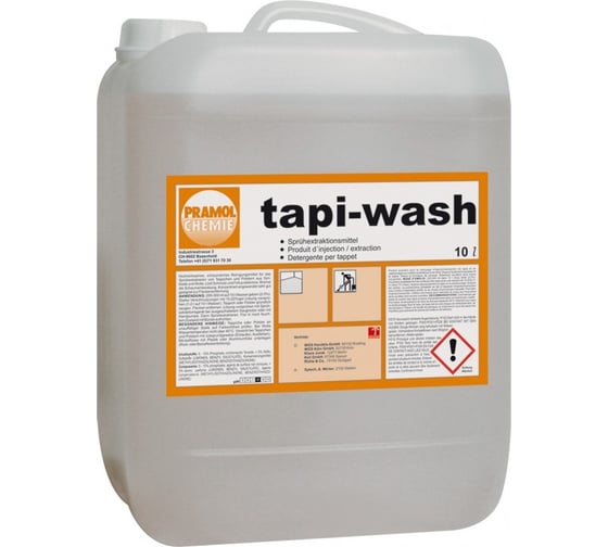 Шампунь TAPI-WASH (10 л; низкопенный) для ковровых покрытий Pramol 4002.101