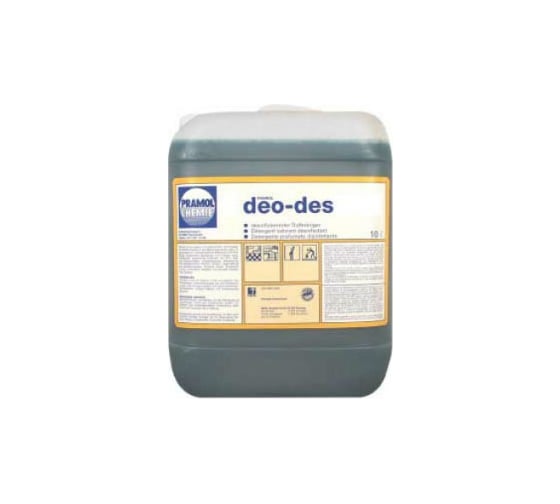 Очиститель DEO-DES (10 л) для влагостойких поверхностей Pramol 4306.101