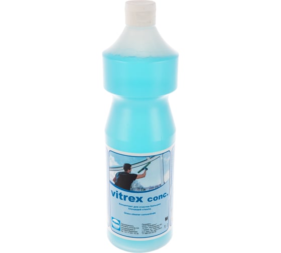 Очиститель-концентрат VITREX CONC (1 л) для очистки стеклянных поверхностей Pramol 1225.201