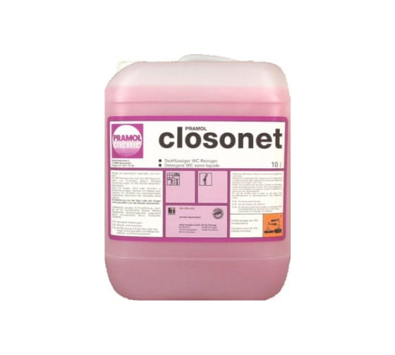Очиститель CLOSONET (10 л) для унитазов и писсуаров Pramol 2504.101
