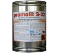 Пропитка PRAMOLIT S-22 (5 л) для необработанного камня, кирпича, черепицы Pramol 4772.301