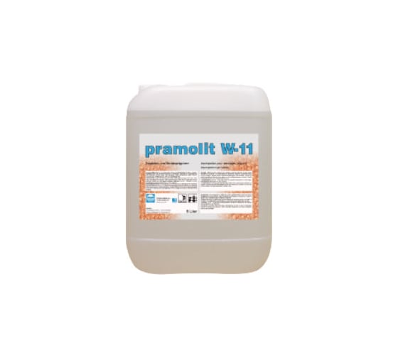 Пропитка PRAMOLIT W-11 (5 л) для необработанного камня, кирпича, черепицы Pramol 4505.301 1