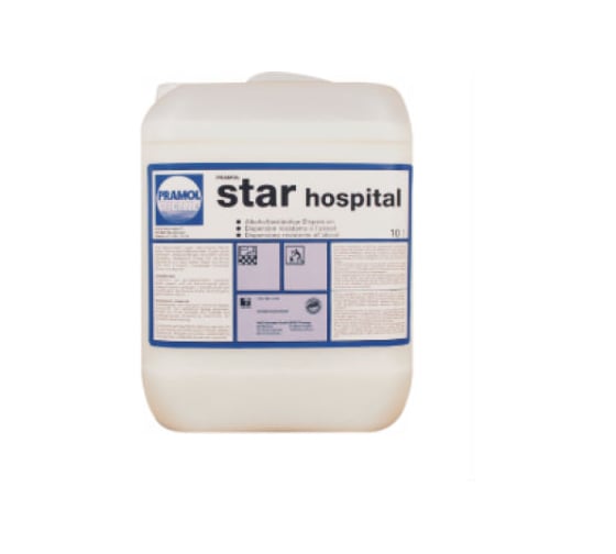 Покрытие акриловое STAR HOSPITAL (10 л) для гладких напольных покрытий Pramol 3517.101