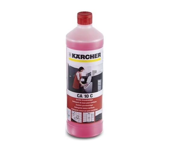 Средство чистящее (1 л) CA 10 С для санитарных помещений Karcher 6.295-690