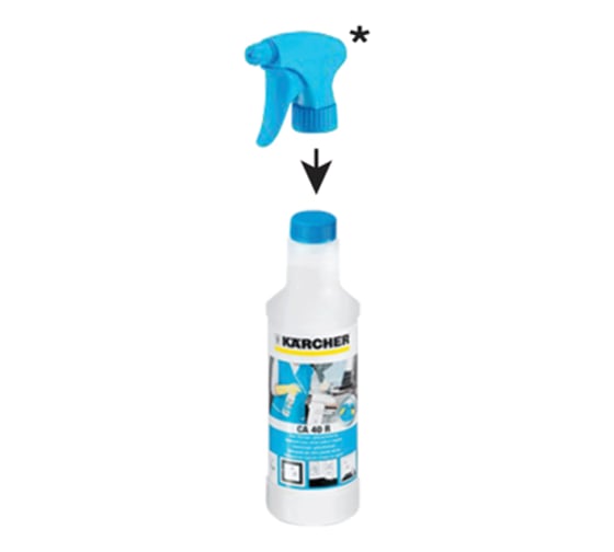 Средство для очистки стекла CA 40 R (500 мл) Karcher 6.295-710