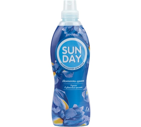 Кондиционер для белья Сонца 1л Sunday Нежность ириса 87289