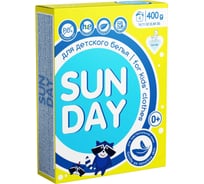Стиральный порошок автомат для детского белья Сонца 400г Sunday универсальное 86355