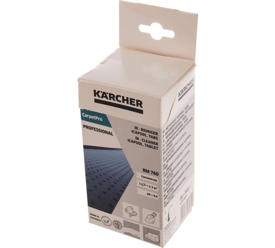 Средство для химчистки RM 760 Tabs (16 табл.) Karcher 6.295-850