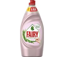 Средство для мытья посуды FAIRY Нежные руки Розовый Жасмин и Алоэ Вера 900 мл 0001009558