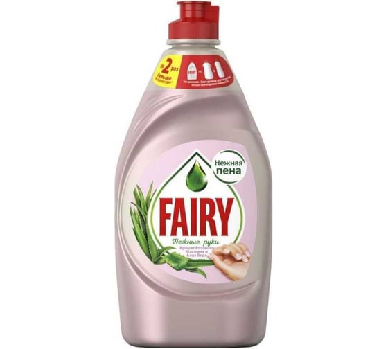 Средство для мытья посуды FAIRY Нежные руки Розовый Жасмин и Алоэ Вера 900 мл 0001009558