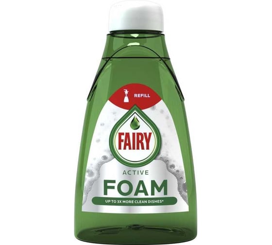 Средство для мытья посуды FAIRY Активная пена Refill 375 мл 0001009603
