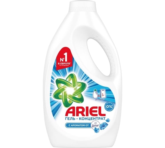 Гель для стирки Ariel Touch of Lenor Fresh 1,3л 4015400892700