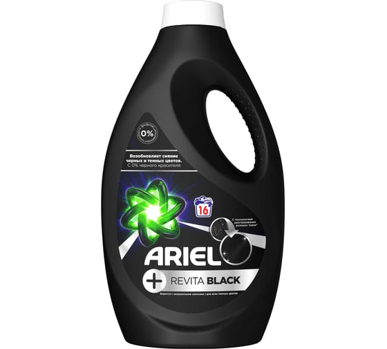 Моющее средство синтетическое жидкое Ariel  Revitablack 1.04л 0001220323 1