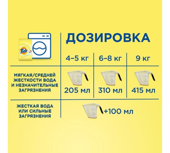 Порошок автомат Tide для чувствительной кожи 2,4кг 4015600800369