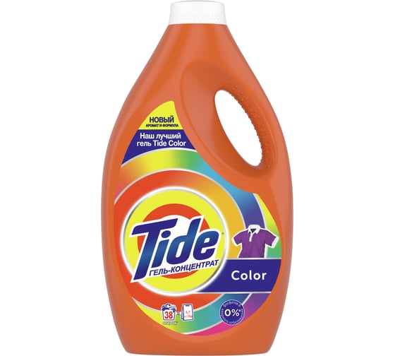 Жидкое средство для стирки TIDE Color автомат 2,47л гель 0001230262 1