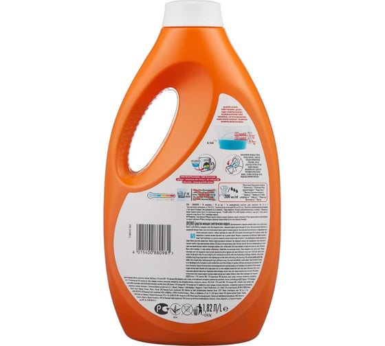 Жидкий порошок Tide Альпийская свежесть 1,820л 4015400880981