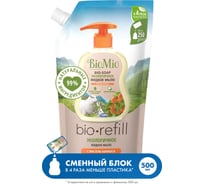 Жидкое мыло BioMio BIO-SOAP Refill с маслом абрикоса, 500 мл 517.70163.0101