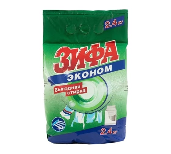Стиральный порошок Зифа Эконом 2,4 кг 458