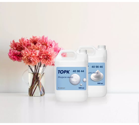 Жидкое мыло TORK Advanced канистра 5 л арт. 409844 25426