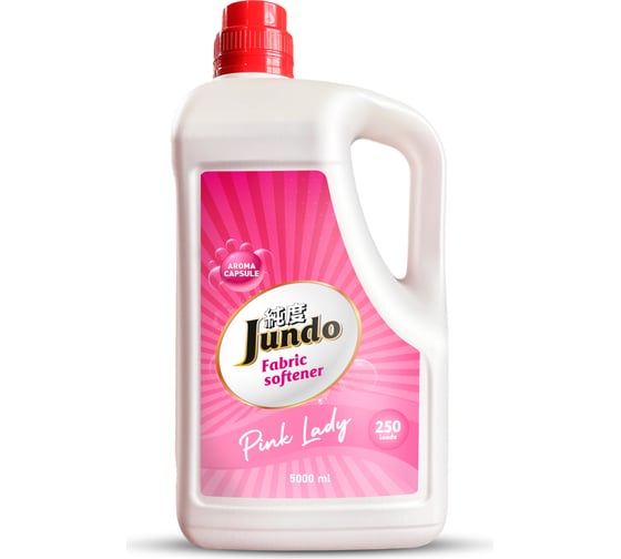 Кондиционер для стирки белья Jundo «Pink lady», 5 л 4903720021576
