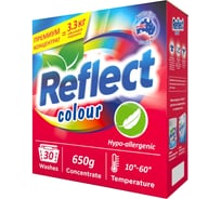 Стиральный порошок концентрированный для цветных и темных тканей REFLECT Colour 650 г 9339238001031 1015180000