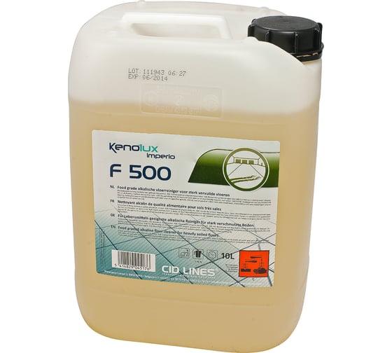 Средство моющее для полов Kenolux 10л для промышленности F500 ''CID LINES'' 1/1 CD-045