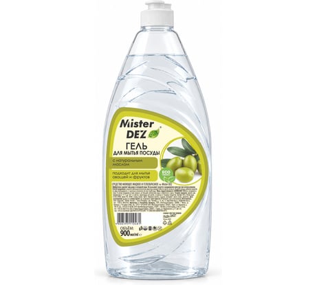 Гель для мытья посуды Mister Dez Organic 900 мл 1444-14
