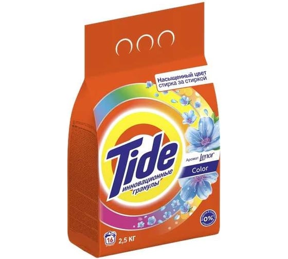 Порошок-автомат Tide Color LenorTouch of Scent 2.5 кг 0001230260