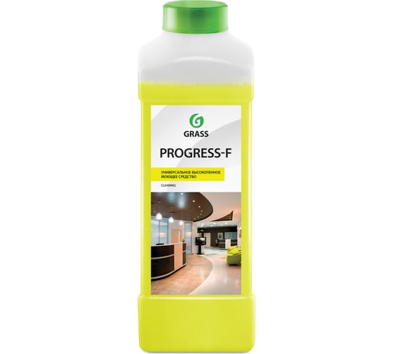 Универсальное высокопенное моющее средство 1 л Grass PROGRESS-F 211500 1