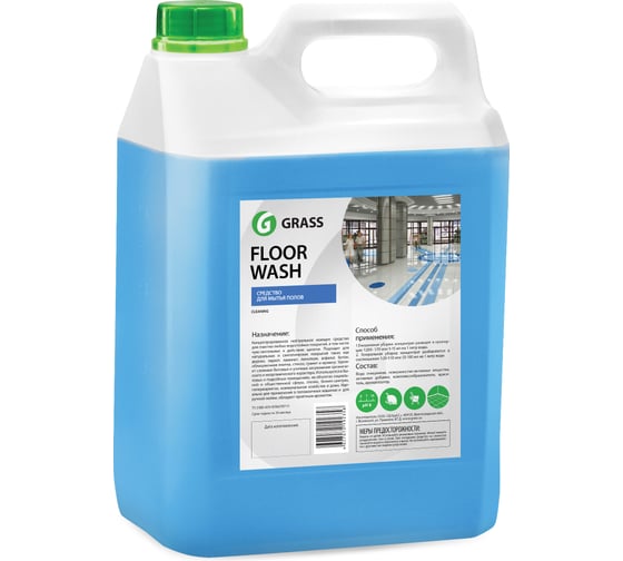 Нейтральное средство для пола 5 кг Grass Floor Wash 250111