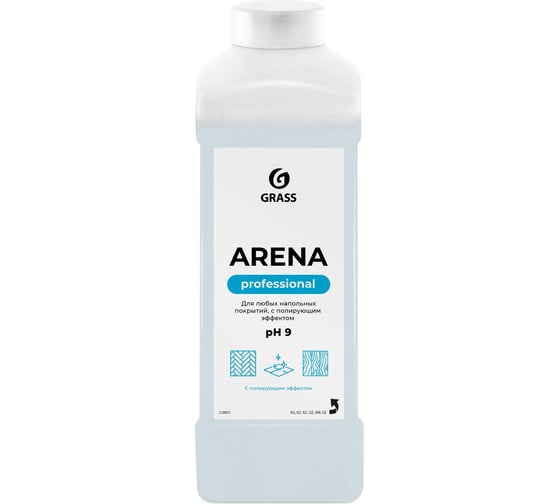 Нейтральное средство для пола 1 л Grass Arena 218001