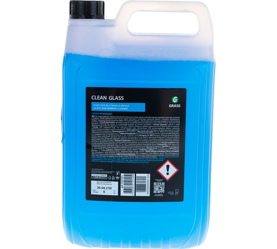 Очиститель стекол и зеркал Grass Clean Glass 5 кг 133101