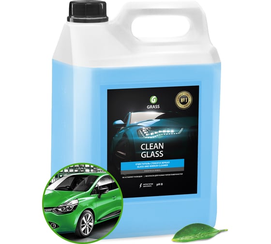 Очиститель стекол и зеркал Grass Clean Glass 5 кг 133101
