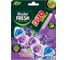 Подвесной блок для унитаза Master Fresh duo effect 5 в 1, лаванда, 2 шт 250645 1