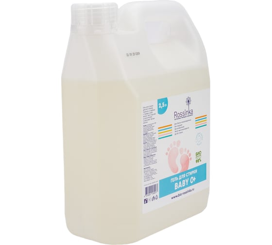 Гель для стирки Rossinka Baby 0+, 2500 мл ROS-2005-06