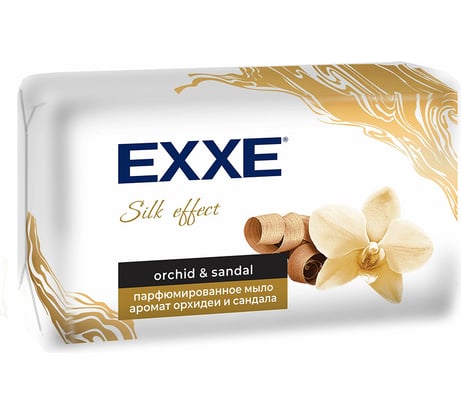 Туалетное мыло EXXE Silk effect орхидея и сандал, 140 г 257122