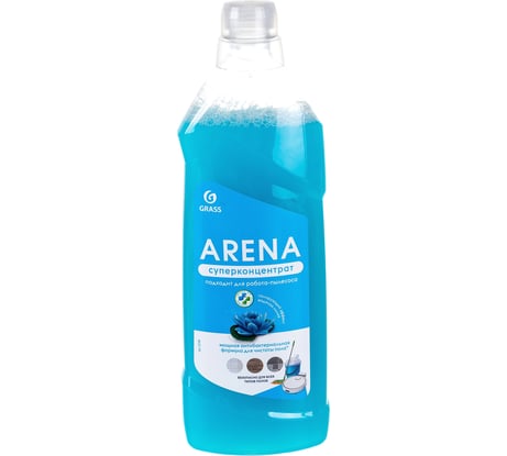 Средство для пола с полирующим эффектом GRASS ARENA водная лилия 1л 125184