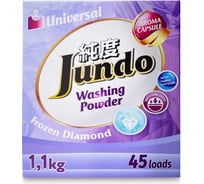 Стиральный порошок Jundo «Frozen Diamond», универсальный, 1.1 кг 4903720021156