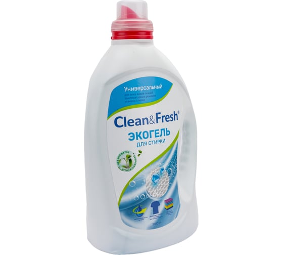 Гель для стирки Clean&Fresh universal, 3 л Cl63000u