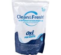 Пятновыводитель Clean&Fresh oxi для белого белья, 1000 г Cl51000w