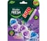 Подвесной блок для унитаза Master Fresh duo effect 5 в 1, лаванда 250642 1