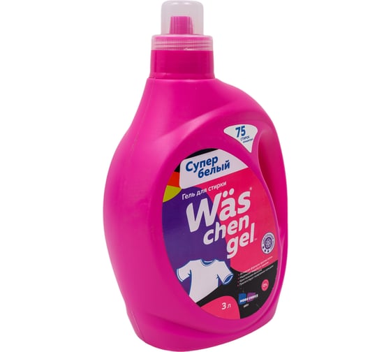 Гель для стирки белого белья More Choice Wäs chen gel White 3 л WgW3